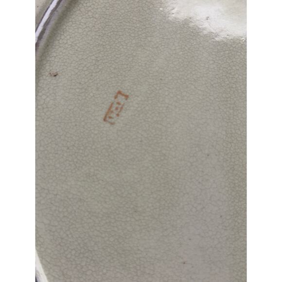 Vintage ORIENTAL ACCENT Canterbury Crackle Decorative Plate | 13 3/4" - Picture 15 of 15